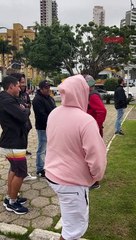 Pescadores protestam em Itajaí