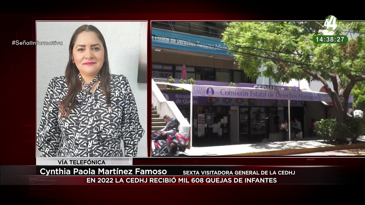 Cynthia Paola Martínez, Visitadora General de CEDHJ, habla de los infantes vulnerados y sus derechos