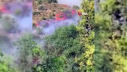 Pilotlar Yangında Türk Bayrağını Korudu