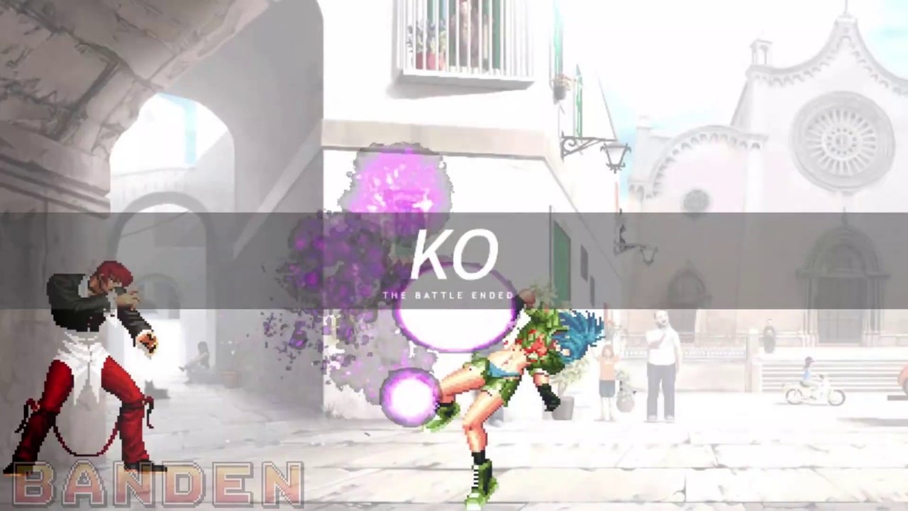 All Girls Clothes Ripped Off Compilation in KOF Games