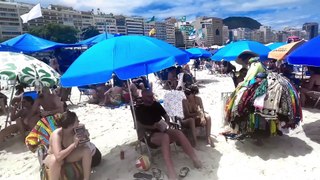 Brazil Rio de Janeiro Copacabana Beach