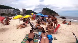 Copacabana Beach in Rio de Janeiro BRAZİL