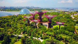 SINGAPORE in 8K ULTRA HD 60 FPS. Collection of Drone Footage in 8K.