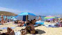 IBIZA SPAIN Cala Comte Beach  Beach Walk Tours Spain_1080pFHR