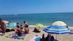 Barcelona Spain - Beach Walk - Badalona Beach - July 2022