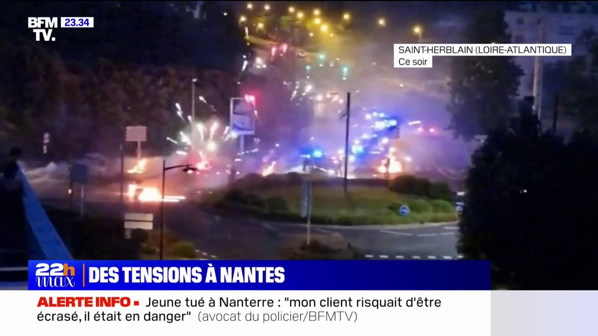 Mort de Nahel M. : comment les mortiers d'artifice, dirigés vers les forces  de l'ordre, sont devenus l'arme de base des émeutes