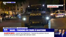 Violences urbaines: un véhicule blindé de la BRI déployé à Nanterre