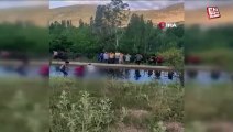 Konya'da sulama kanalına giren 3 kişi boğuldu
