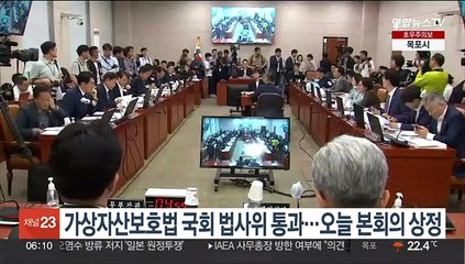 가상자산보호법 국회 법사위 통과…오늘 본회의 상정