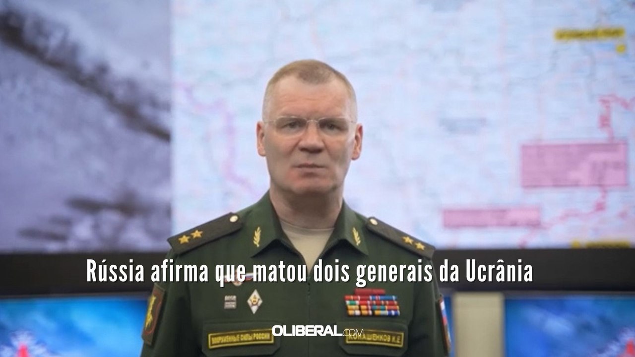 Rússia afirma que matou dois generais da Ucrânia