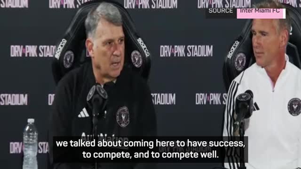 Messi and Busquets in Miami to compete - Martino