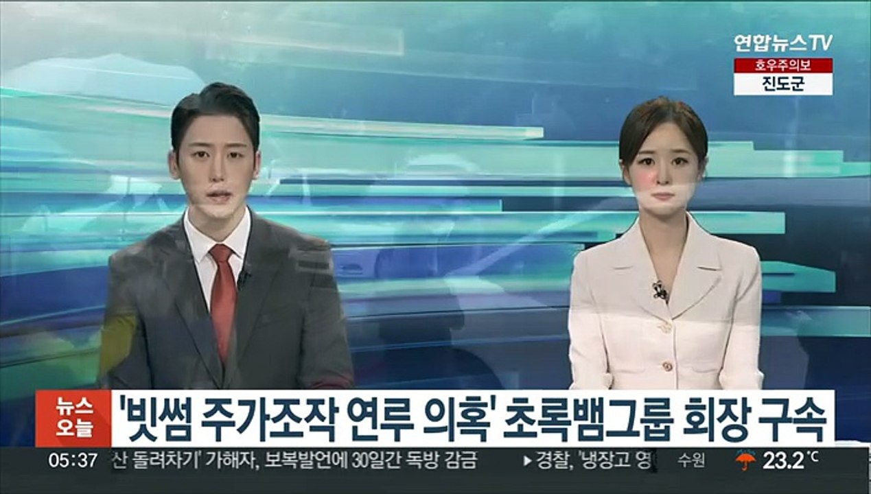 '빗썸 주가조작 연루 의혹' 초록뱀그룹 회장 구속