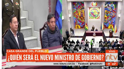 Eduardo Del Castillo, restituido  como ministro de Gobierno