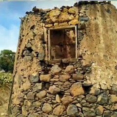 Poema del abuelo y la nieta sobre el molino de gofio de Llano del Moro