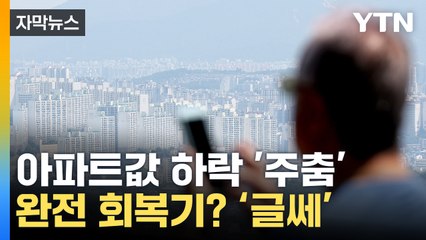 [자막뉴스] 아파트값 하락 '주춤'했지만...완전 회복기? '글쎄' / YTN