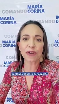 María Corina Machado llama a los venezolanos en el exterior a votar en las primarias para impulsar el cambio en Venezuela