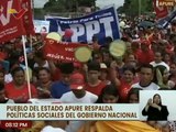 Pueblo del estado Apure se moviliza en respaldo de las políticas sociales impulsadas en Revolución