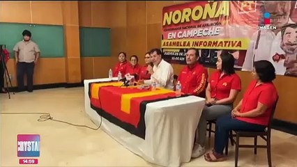 Mario Delgado exhibe a frente amplio opositor