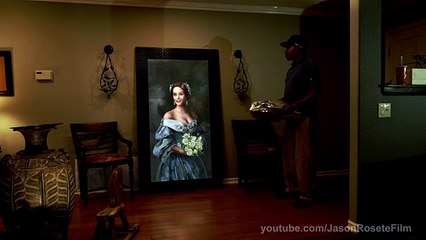 Paranormal Activity Digital Portrait Zombie Halloween Prank