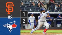 Resúmen Gigantes de San Francisco vs Azulejos de Toronto | MLB 29-06-2023