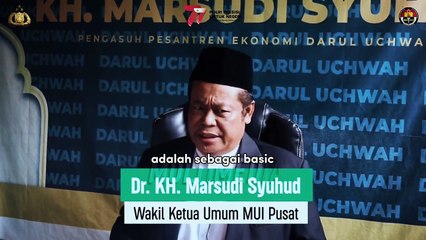 Wakil Ketua Umum MUI Pusat Mengucapkan Selamat Hari Bhayangkara ke-77 tahun 2023