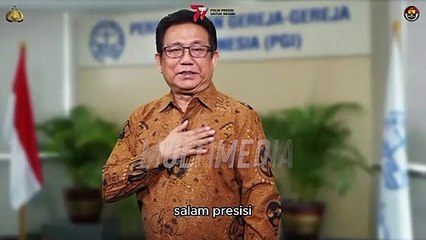 KETUA UMUM PGI PDT. GOMAR GULTOM Mengucapkan Selamat Hari Bhayangkara ke-77 tahun 2023