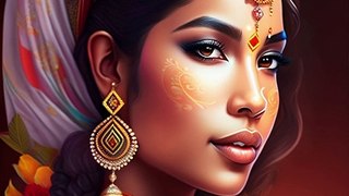 Who's the prettiestTraditional Indian lady