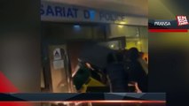 Fransa'da protestocular polis karakolunu yağmaladı