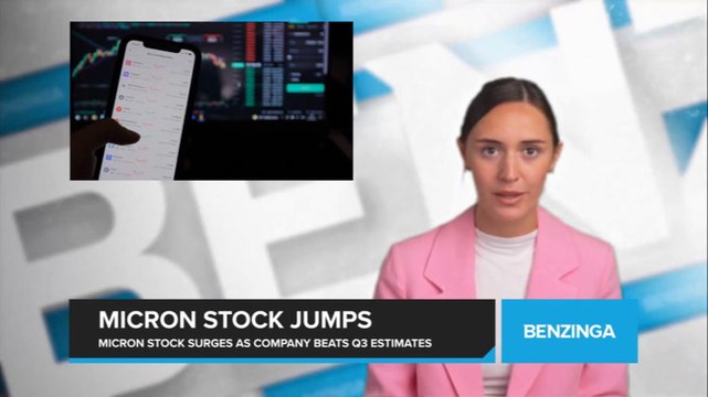 Micron Stock Surges as Company Beats Analyst Estimates in Q3 Earnings Report