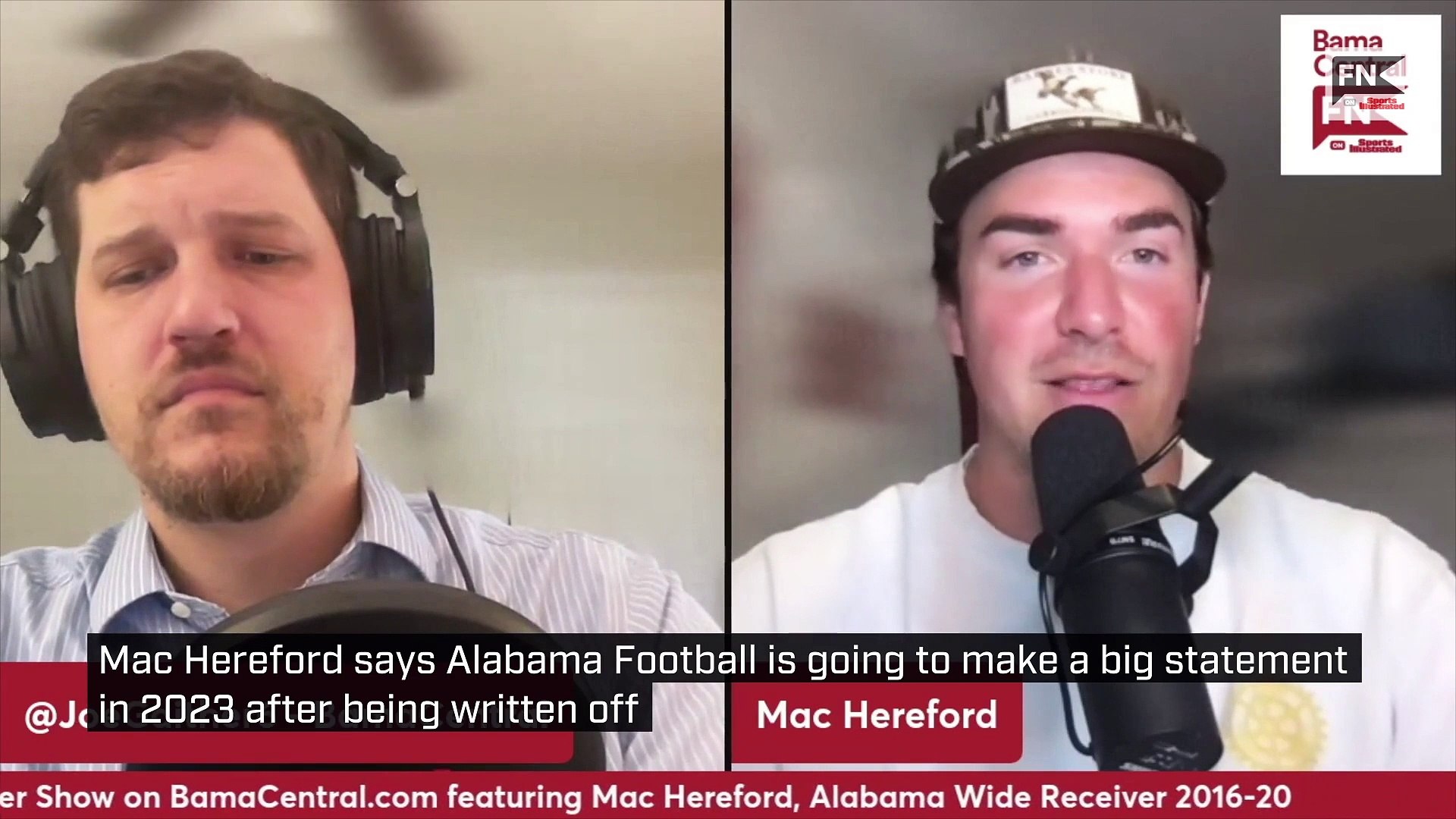 ⁣Mac Hereford says Alabama Football is going to make a big statement in 2023