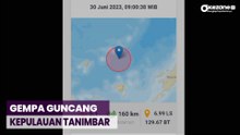 Gempa Berkekuatan Magnitudo 5,1 Guncang Kepulauan Tanimbar