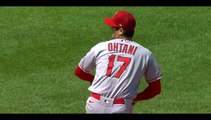 Shohei Ohtani Strikes out 11 in 7 innings, Fenway Park, LA エンジェルス MLB,大谷翔平 2022年 3勝目の登板 7回11奪三振 投手,