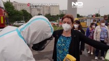 مردم اوکراین چگونگی رفتار در زمان وقوع فاجعه هسته‌ای را آموزش می‌بینند