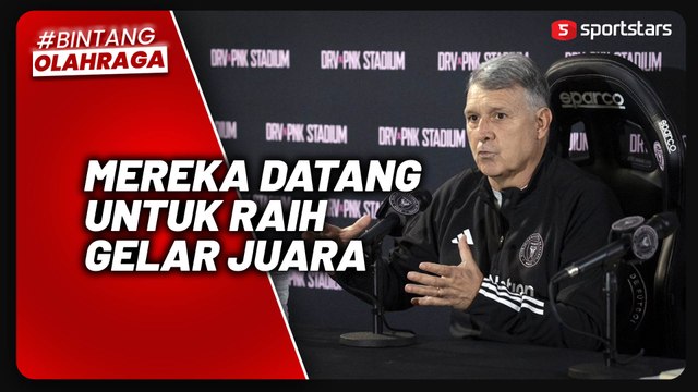 Tata Martino Sebut Messi dan Busquets Datang ke Inter Miami Bukan untuk Liburan