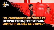 Amaury Vergara: 'El compromiso de Chivas es siempre fortalecerse para competir al más alto nivel'