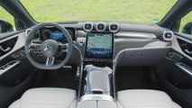 The new Mercedes-Benz GLC 400 e 4MATIC Coupe Interior Design in Spectral blue