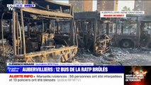 Émeutes: 12 bus de la RATP ont été brûlés cette nuit à Aubervilliers