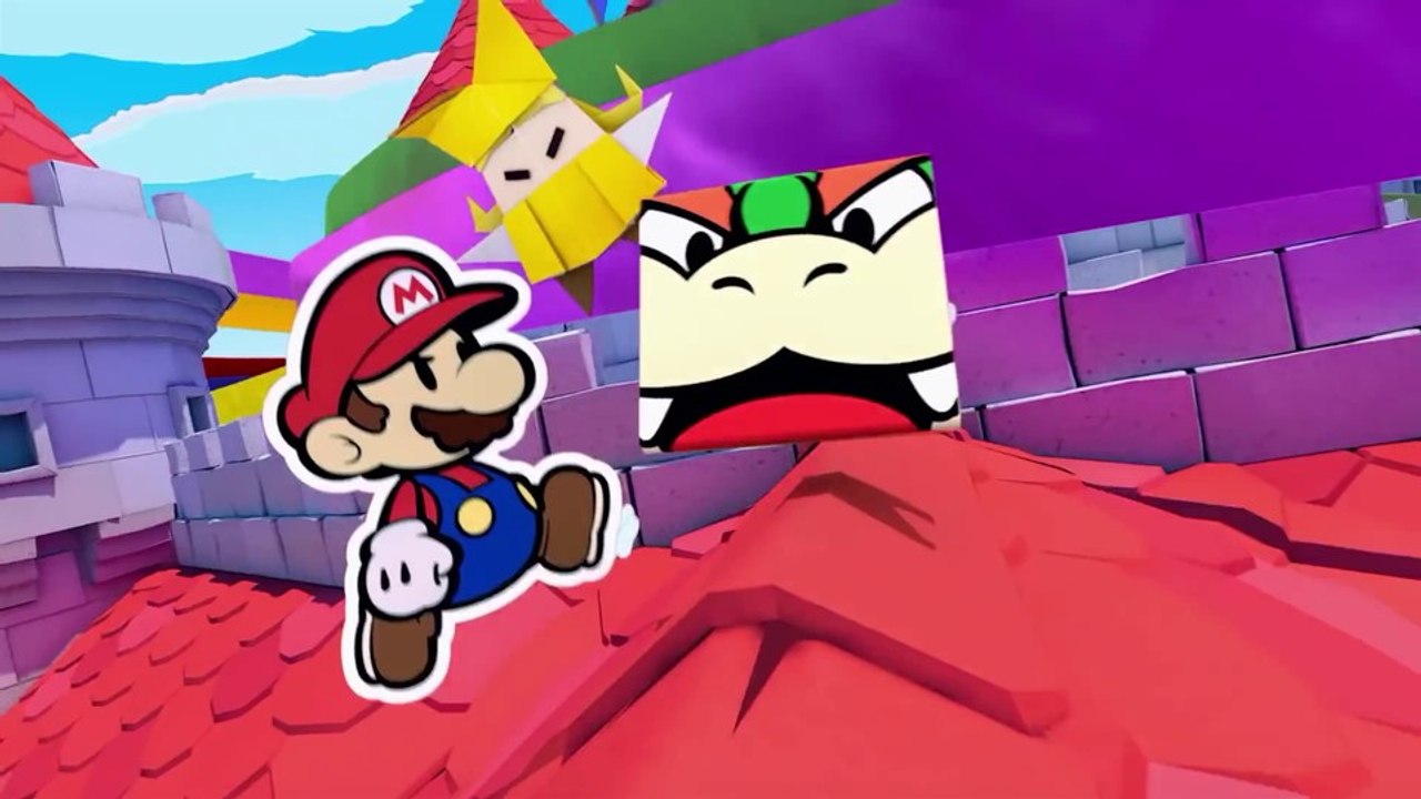 Paper Mario: The Origami King - Trailer zum Papier-Abenteuer für die Switch