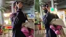 Ananya Pandey Hides Her Face At Mumbai Airport, Video Goes Viral! FilmiBeat