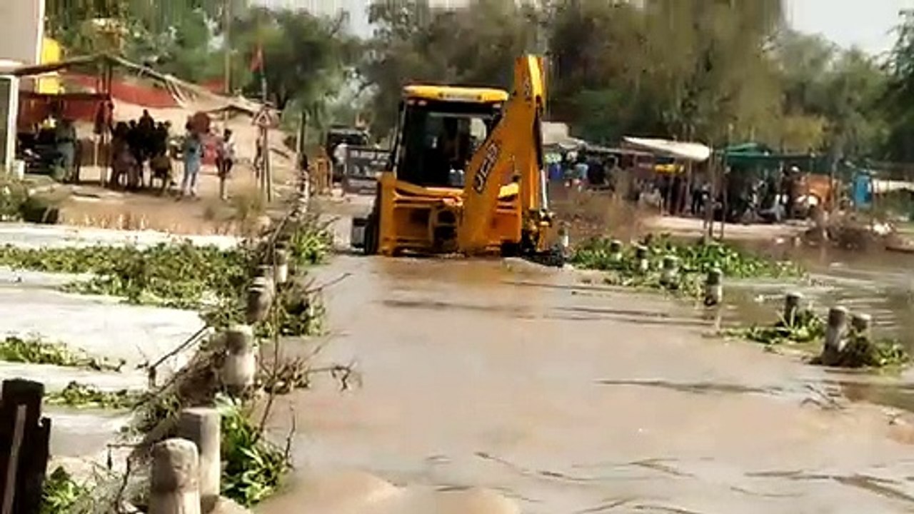 Inflow starts in Ghaggar river, it will take time to reach Rajasthan