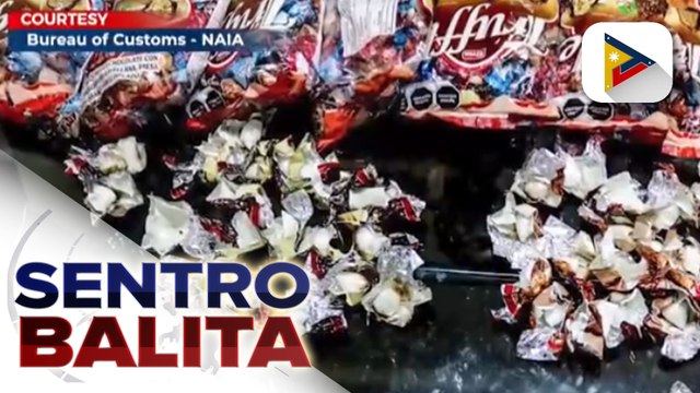 Higit P46M halaga ng mga shabu na nilagay sa chocolate balls, nakumpiska sa NAIA mula sa isang Canadian passenger
