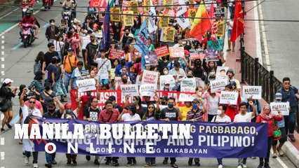 Protesters voice their concerns regarding several issues the country is facing