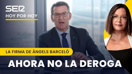 Àngels Barceló: "Feijóo y su cambio de opinión sobre la reforma laboral"