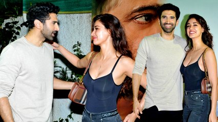 Disha Patani- Aditya Roy Kapur Look Stunning At The Night Manager 2 Screening