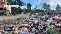 Viral Sampah Tempat Pembuangan Akhir Penuh Hingga Tutup Sebagian Jalan Sorong Makbon