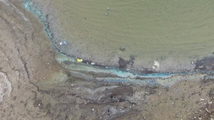 İstanbul’un su kaynağında korkutan görüntü