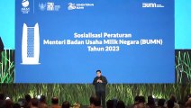 Menteri BUMN Erick Thohir pada Perencanaan Program BUMN