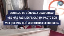 Consejo de Génova a Guardiola: «Es más fácil explicar un pacto con Vox que por qué repetimos elecciones»