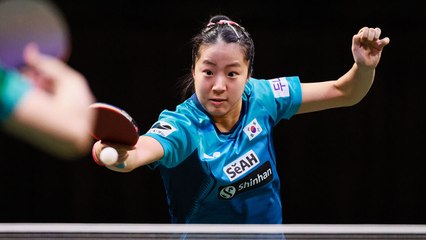 신유빈, WTT 자그레브대회 첫판 승리...복식도 8강 / YTN