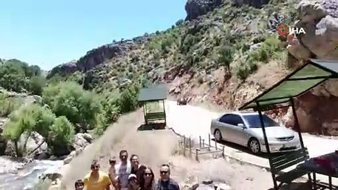Diyarbakır’da Sinek Çayı ve Kanyonu doldu taştı